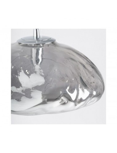 Lámpara De Colgar Nataly Cristal 35x35x19 Estilo Art Deco - 3