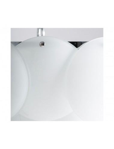 Lámpara De Colgar Elisha Cristal 60x60x34 Estilo Art Deco - 3