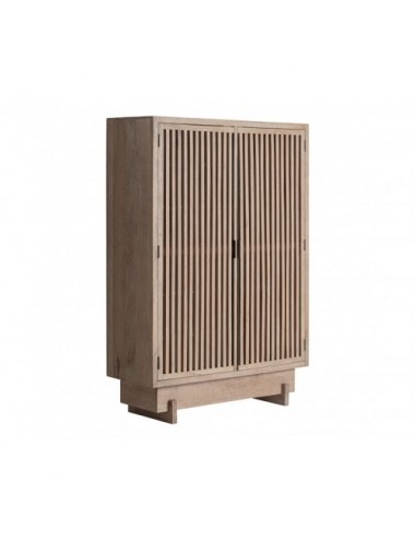 Armario Gàbia Madera De Mango 138x50x195 Estilo Contemporáneo - 1