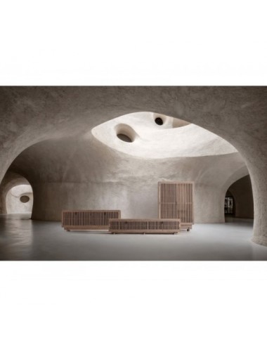 Armario Gàbia Madera De Mango 138x50x195 Estilo Contemporáneo - 9