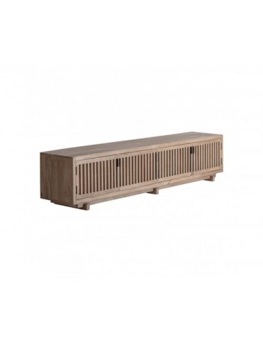 Mueble Tv Gàbia Madera De Mango 253x45x54 Estilo Contemporáneo - 1