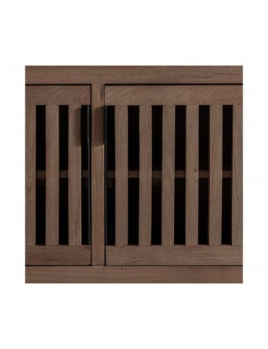 Mueble Tv Gàbia Madera De Mango 253x45x54 Estilo Contemporáneo - 5