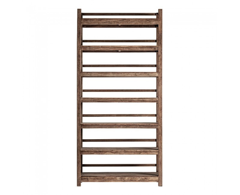 Estanteria Helmond Madera Recuperada 122x61x254 Estilo Rústico - 1
