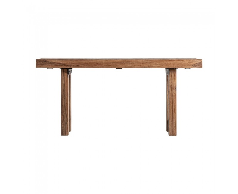 Mesa Comedor Riom Madera Recuperada 200x71x91 Estilo Contemporáneo - 1