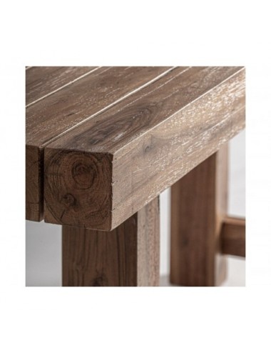 Mesa Comedor Riom Madera Recuperada 200x71x91 Estilo Contemporáneo - 4
