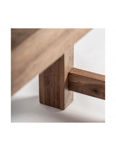 Mesa Comedor Riom Madera Recuperada 200x71x91 Estilo Contemporáneo - 5