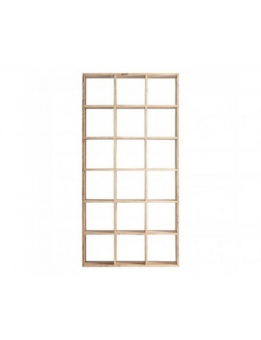 Estanteria Bayereut Madera De Mango 100x35x200 Estilo Clásico - 1