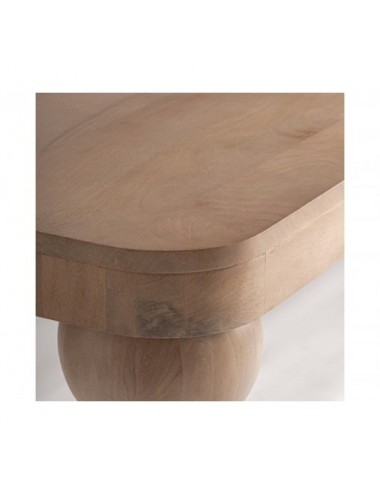 Mesa Comedor Bocksberg Madera De Mango 250x120x75 Estilo Contemporáneo - 4