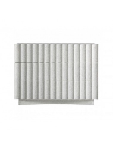 Cómoda Saundby Madera De Mango 110x50x81 Estilo Contemporáneo - 1