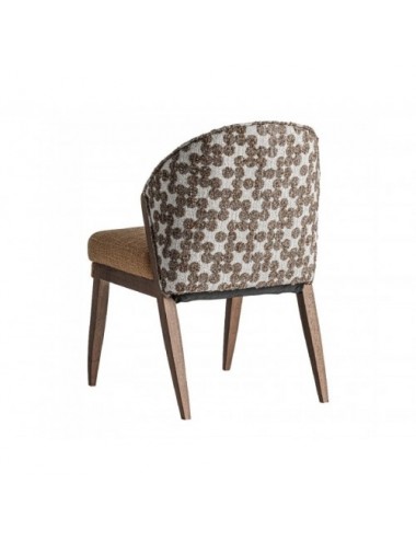 Silla Kalesha Madera De Caucho 56x68x85 Estilo Clásico - 4