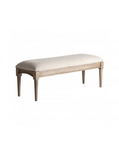 Banco Verac Madera De Mango 130x40x45 Estilo Clásico - 1