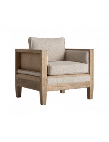 Sillón Grube Madera Abedul 80x74x87 Estilo Clásico - 1