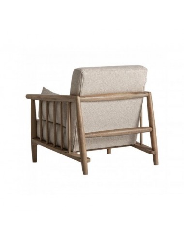 Sillón Grebin Madera Abedul 84x90x84 Estilo Contemporáneo - 4