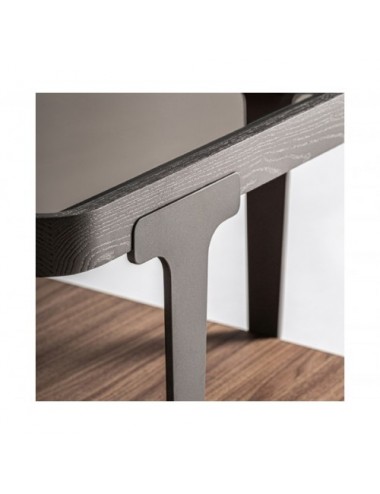 Mesa Auxiliar Gehofen Madera De Fresno 60x60x50 Estilo Contemporáneo - 3