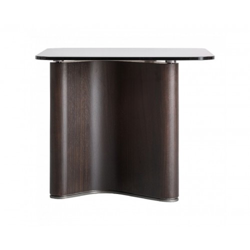 Mesa Auxiliar Bransby Madera De Fresno 60x60x50 Estilo Contemporáneo - 1