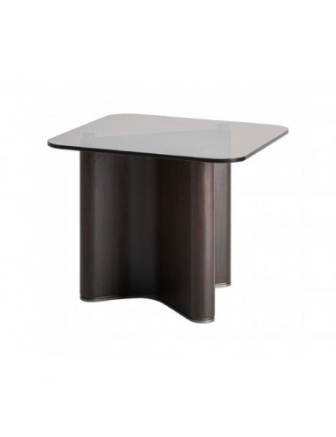 Mesa Auxiliar Bransby Madera De Fresno 60x60x50 Estilo Contemporáneo - 1