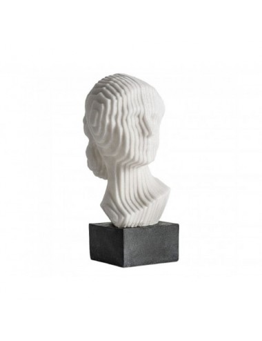 Busto Lisa Resina 19x24x42 Estilo Contemporáneo - 1