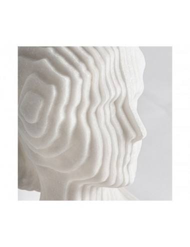 Busto Lisa Resina 19x24x42 Estilo Contemporáneo - 1