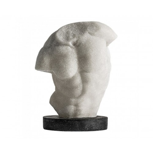 Busto Philip Resina 19,5x16x25,3 Estilo Contemporáneo - 1