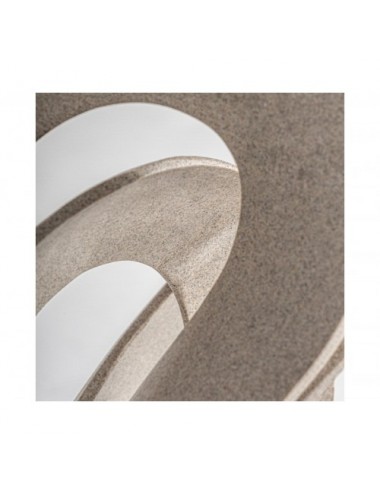 Figura Decorativa Metis Resina 31x24x45 Estilo Contemporáneo - 3