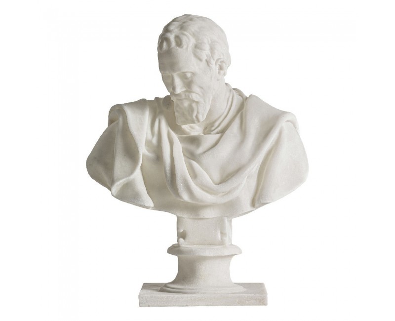 Busto Madge Resina 64x38x82 Estilo Contemporáneo - 1