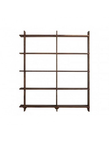 Estante Modular Brutalist Madera De Sal 200x45x230 Estilo Contemporáneo - 1