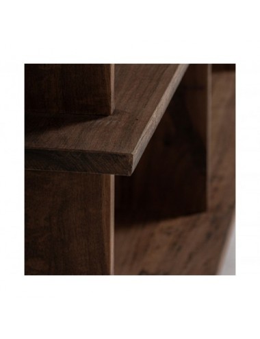 Estante Modular Brutalist Madera De Sal 200x45x230 Estilo Contemporáneo - 5