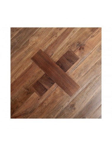 Mesa Comedor Brutalist Madera De Sal 170x170x76 Estilo Contemporáneo - 6