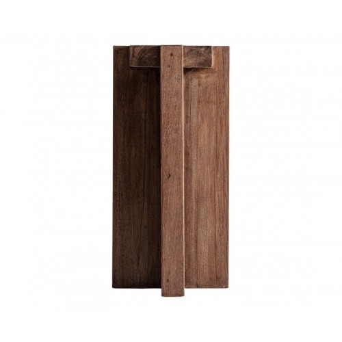 Peana Brutalist Madera De Sal 43x43x90 Estilo Contemporáneo - 1