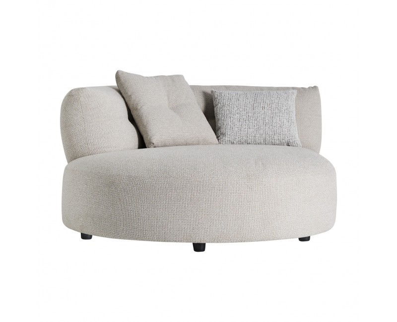 Sofá Modular Brenod Poliéster 140x155x72 Estilo Contemporáneo - 1