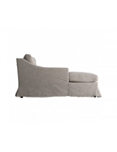 Chaise Longue Arsac Lino 130x172x90 Estilo Contemporáneo - 3