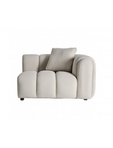 Módulo Sofá Esquinero Dortan Poliéster 125x105x88 Estilo Contemporáneo - 1