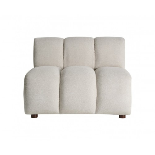 Módulo Sofá Central Dortan Poliéster 95x105x71 Estilo Contemporáneo - 1