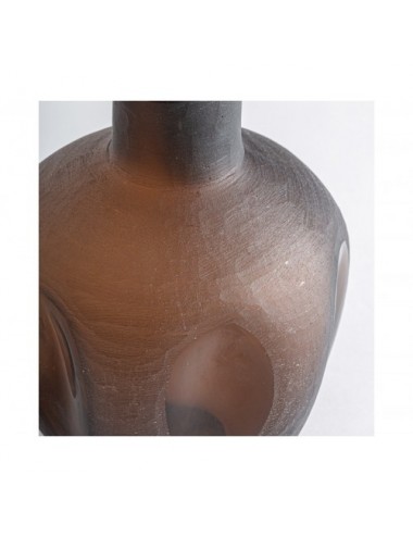 Jarrón Mei Vidrio 16x16x47 Estilo Contemporáneo - 3