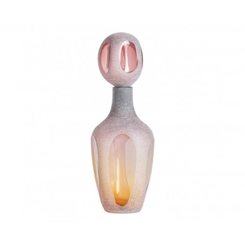 Jarrón Yaeko Vidrio 15,5x15,5x47 Estilo Contemporáneo - 1