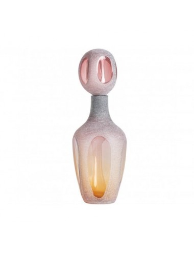 Jarrón Yaeko Vidrio 18,5x18,5x58 Estilo Contemporáneo - 1