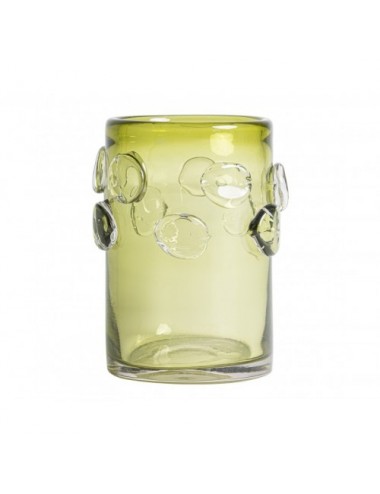 Jarrón Kio Vidrio 16x16x31 Estilo Clásico - 1