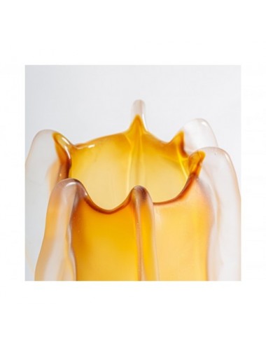 Jarrón Mizuki Vidrio 18,5x18,5x40 Estilo Contemporáneo - 1