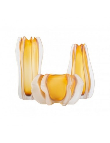 Jarrón Mizuki Vidrio 19,5x19,5x35,5 Estilo Contemporáneo - 3