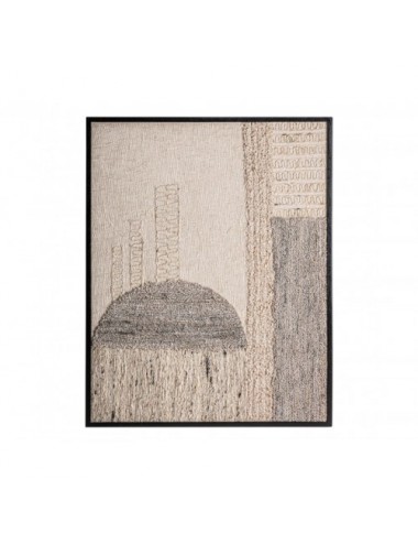 Cuadro Urzuri Yute 120x4x150 Estilo Contemporáneo - 1