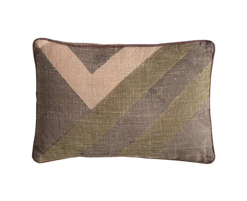 Cojín Anzaty Yute 60x13x40 Estilo Clásico - 1