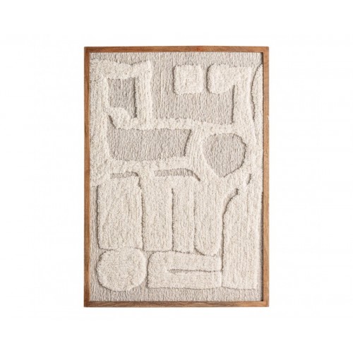 Cuadro Triton Algodón 76x4x107 Estilo Contemporáneo - 1