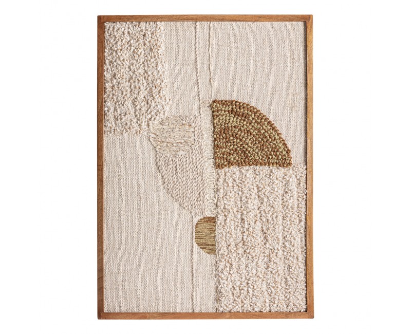 Cuadro Tum Algodón 76x4x107 Estilo Contemporáneo - 1