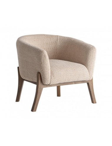 Sillón Liermo Yute 76x79x73 Estilo Contemporáneo - 1