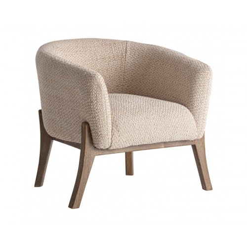 Sillón Liermo Yute 76x79x73 Estilo Contemporáneo - 1