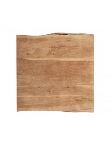 Mesa Bar Stow Madera De Mango 65x65x105 Estilo Industrial - 3