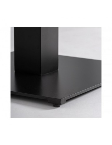 Mesa Bar Stow Madera De Mango 65x65x105 Estilo Industrial - 5