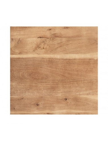 Mesa Bar Stow Madera De Mango 65x65x105 Estilo Industrial - 7