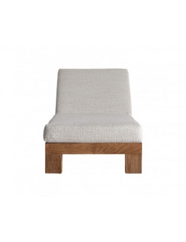 Tumbona Testa Madera De Teka 200x70x35 Estilo Colonial - 1