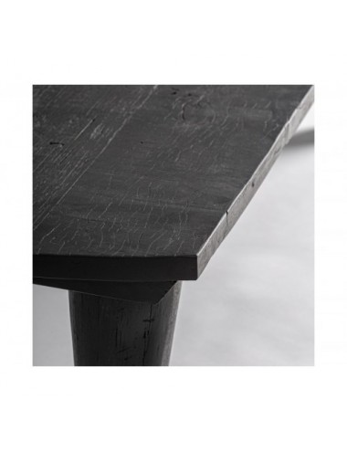 Mesa De Centro Allons Madera Recuperada 150x60x36 Estilo Clásico - 3